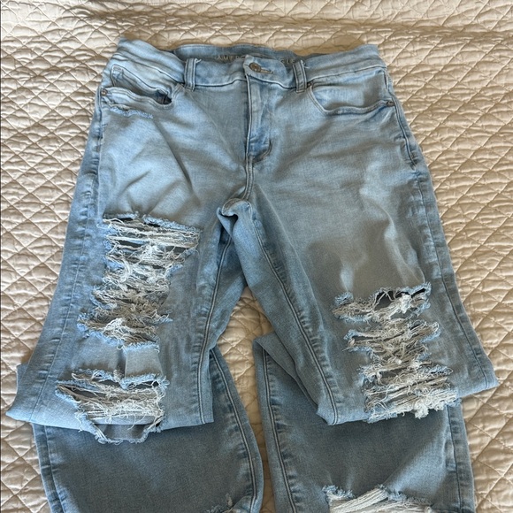 American Eagle Outfitters Denim - American Eagle Curvy 12S High Waisted Skinny Kick Jeans